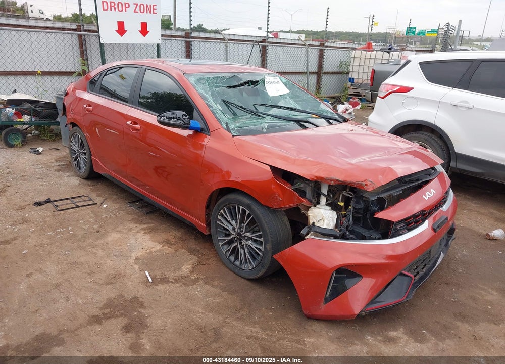 2022 KIA FORTE GT LINE VIN: 3KPF54AD1NE489916