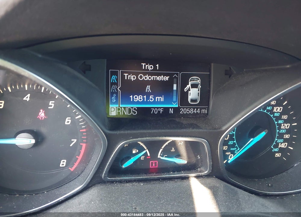 2013 FORD ESCAPE VIN: 1FMCU0J90DUA09113