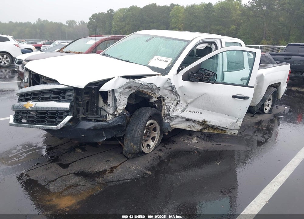 2016 CHEVROLET SILVERADO 1500 WT VIN: 1GCRCNEH4GZ261020