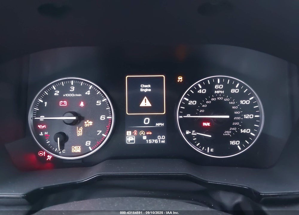 2025 SUBARU OUTBACK VIN: 4S4BTACC0S3102522