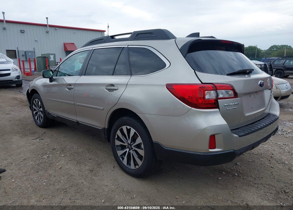 2016 SUBARU OUTBACK 2.5I LIMITED VIN: 4S4BSBJC5G3207270