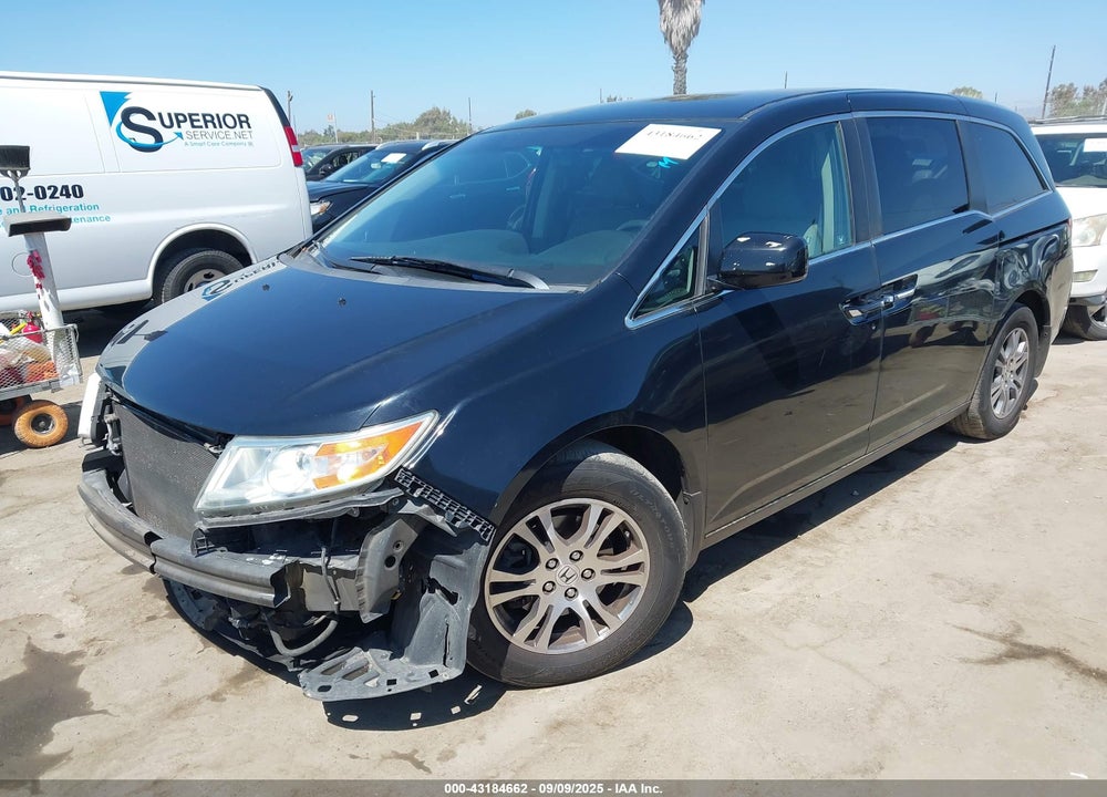 2012 HONDA ODYSSEY VIN: 5FNRL5H42CB115742