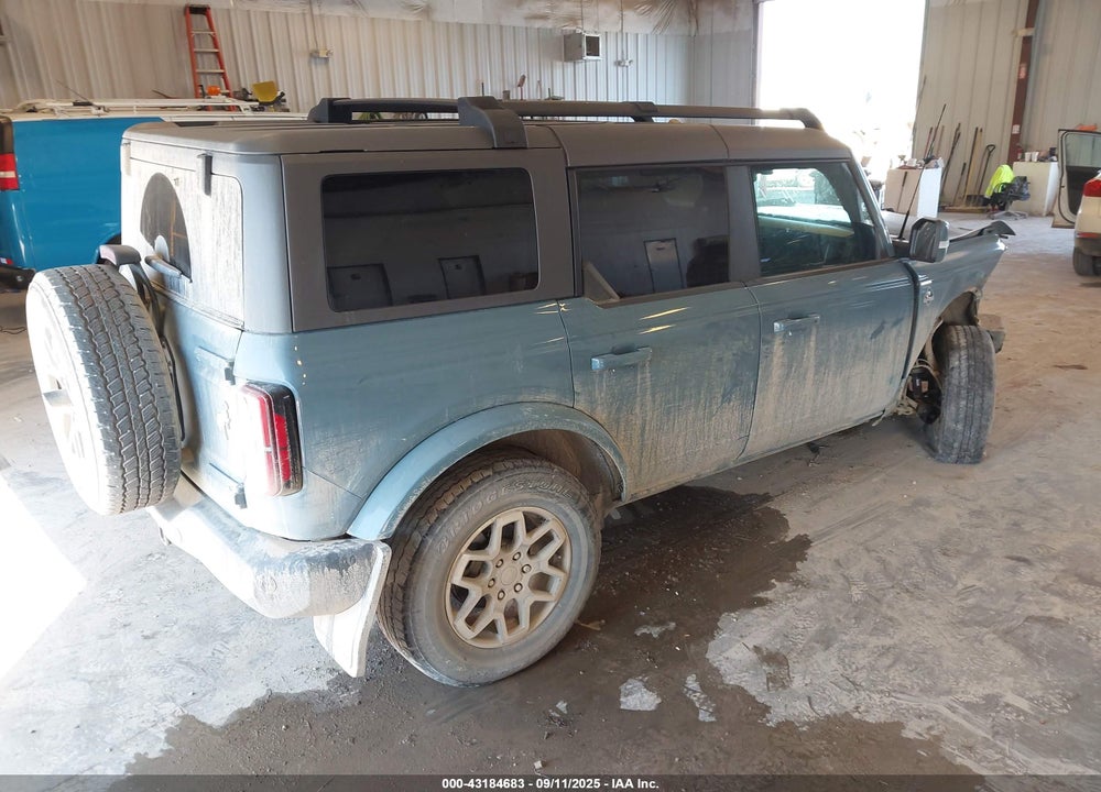 2022 FORD BRONCO VIN: 1FMEE5DP1NLB70901