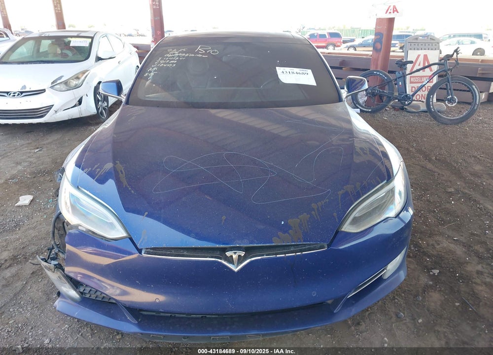 2017 TESLA MODEL S VIN: 5YJSA1E21HF184593