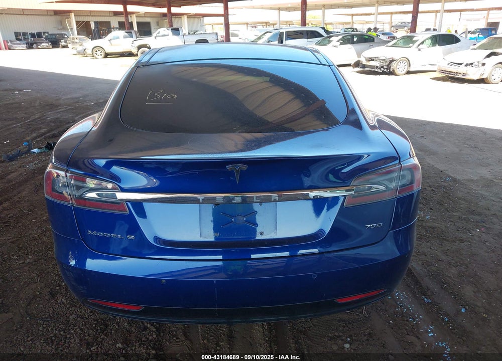 2017 TESLA MODEL S VIN: 5YJSA1E21HF184593