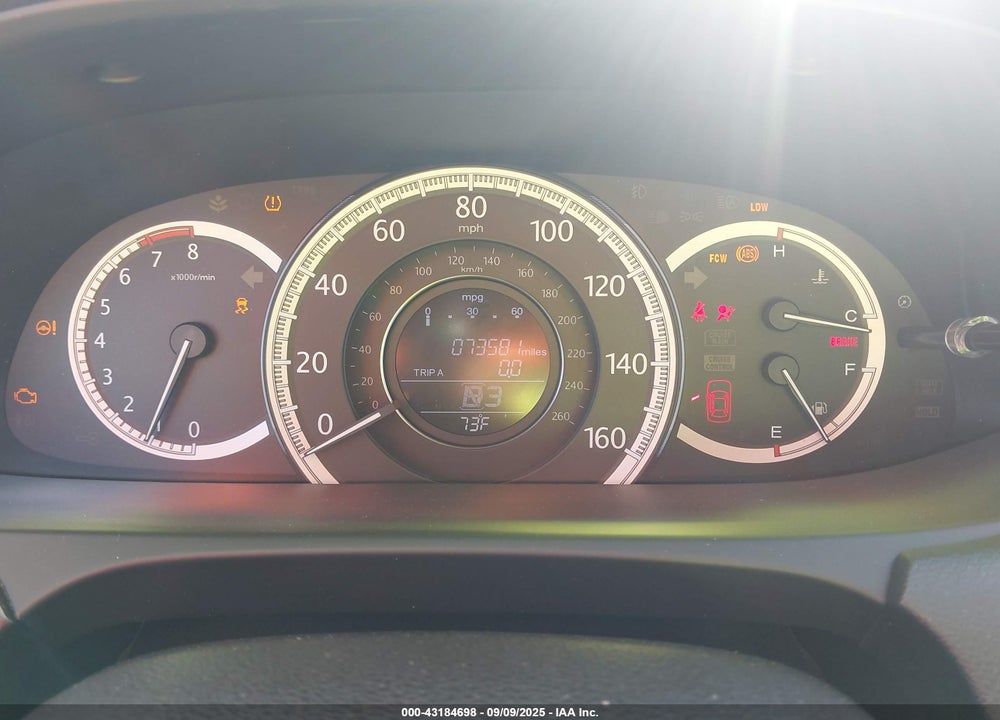 2014 HONDA ACCORD VIN: 1HGCR3F87EA004034