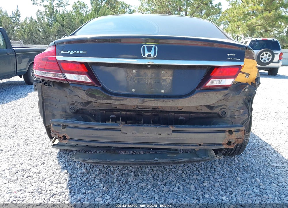 2013 HONDA CIVIC EX VIN: 19XFB2F82DE067631