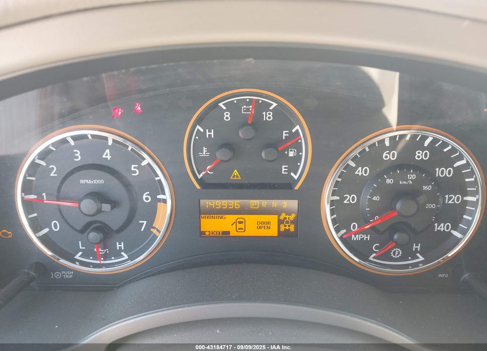 2013 NISSAN ARMADA VIN: 5N1AA0NC7DN602354