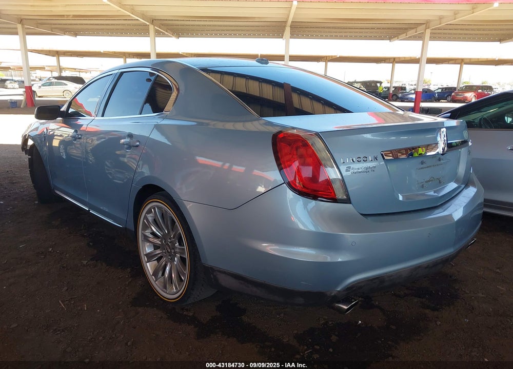 2009 LINCOLN MKS VIN: 1LNHM93R09G620272