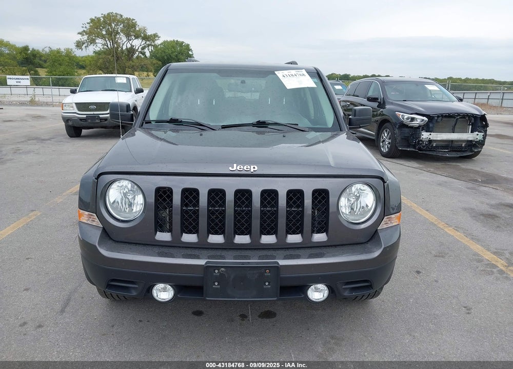 2017 JEEP PATRIOT VIN: 1C4NJRFBXHD181368
