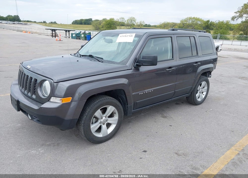 2017 JEEP PATRIOT VIN: 1C4NJRFBXHD181368