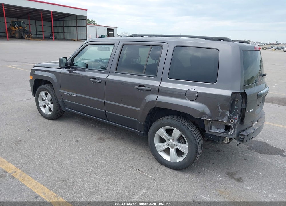 2017 JEEP PATRIOT VIN: 1C4NJRFBXHD181368