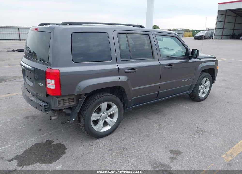 2017 JEEP PATRIOT VIN: 1C4NJRFBXHD181368