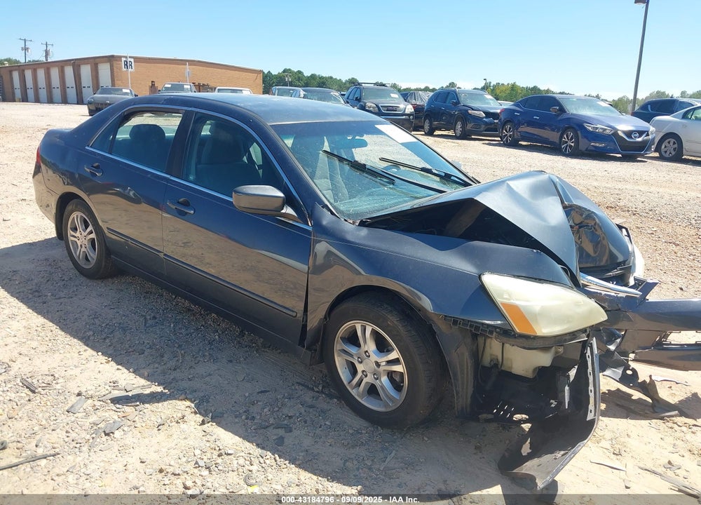 2007 HONDA ACCORD 2.4 SE VIN: 1HGCM56377A021627