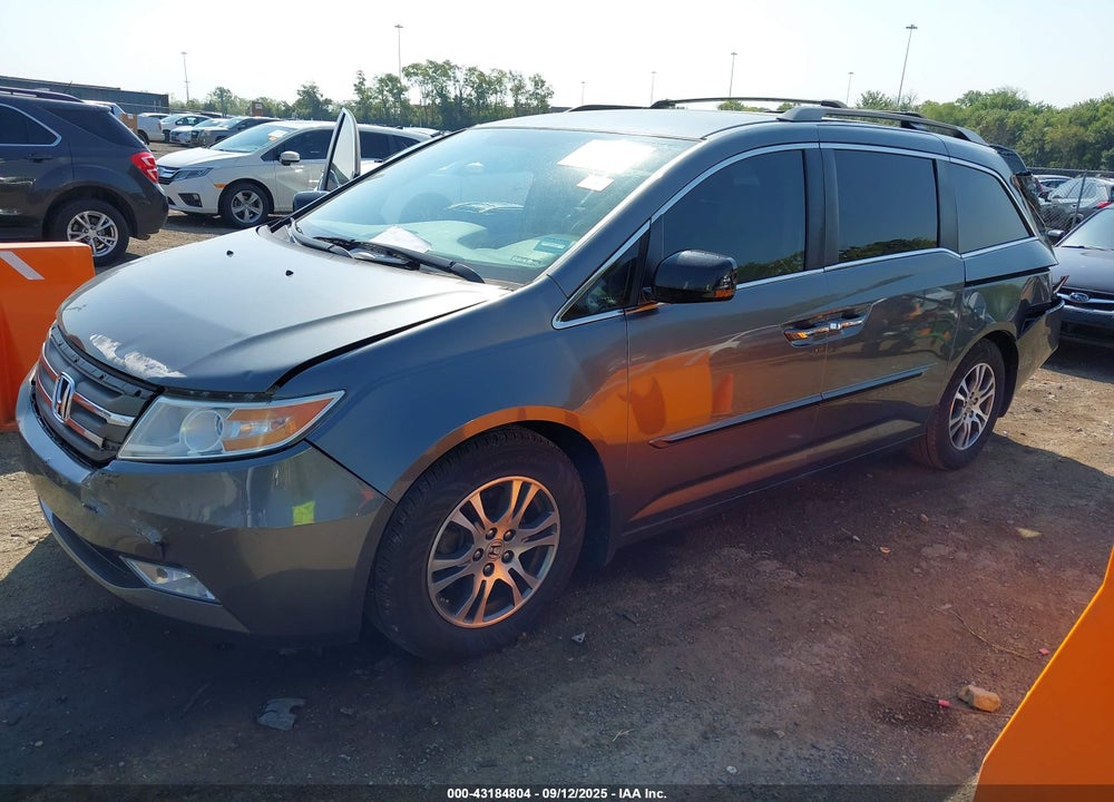 2013 HONDA ODYSSEY EX VIN: 5FNRL5H41DB013818