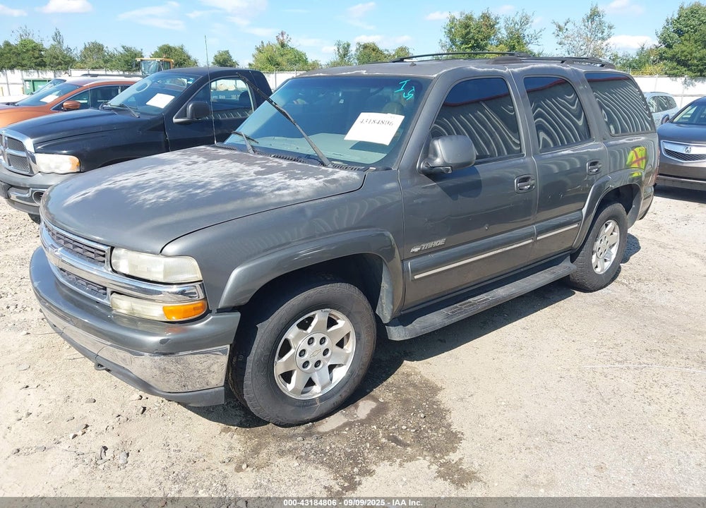 2002 CHEVROLET TAHOE LT VIN: 1GNEC13Z02J201608