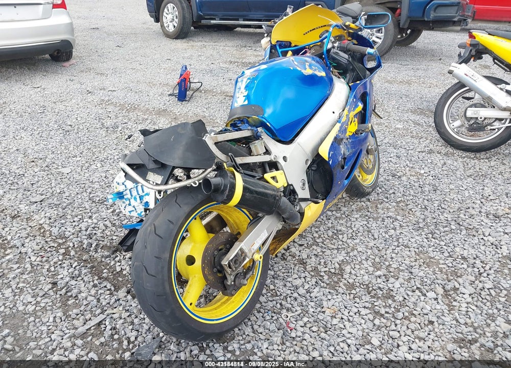 2000 SUZUKI GSX-R600 VIN: JS1GN78A6Y2103570