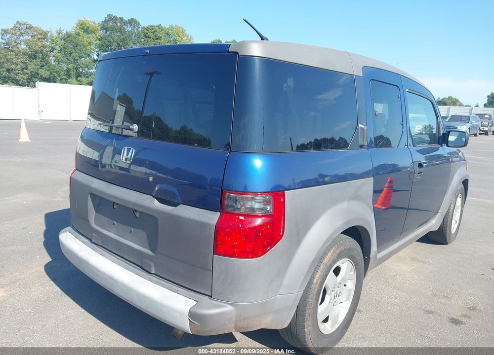 2003 HONDA ELEMENT EX VIN: 5J6YH285X3L049484