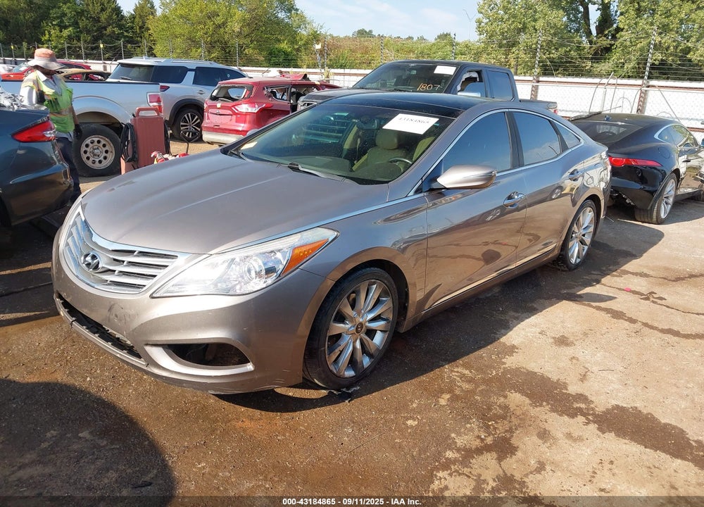 2013 HYUNDAI AZERA VIN: KMHFH4JG2DA281607