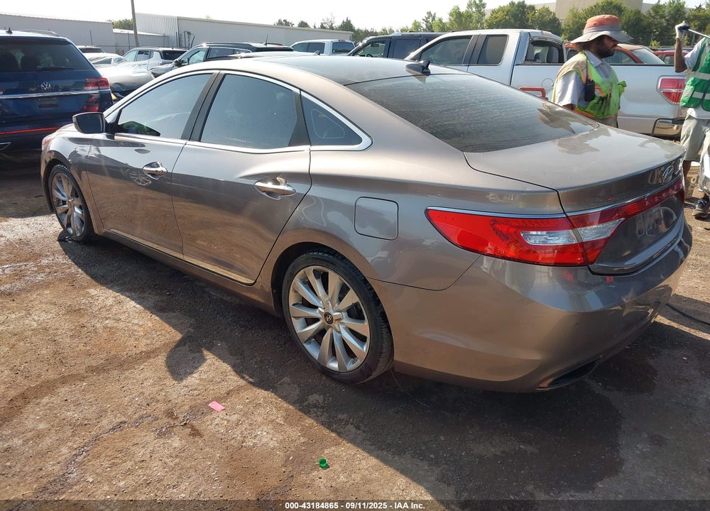 2013 HYUNDAI AZERA VIN: KMHFH4JG2DA281607