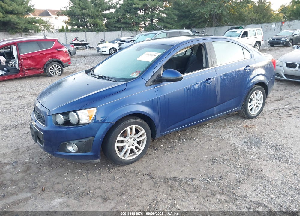 2013 CHEVROLET SONIC VIN: 1G1JC5SG6D4123005