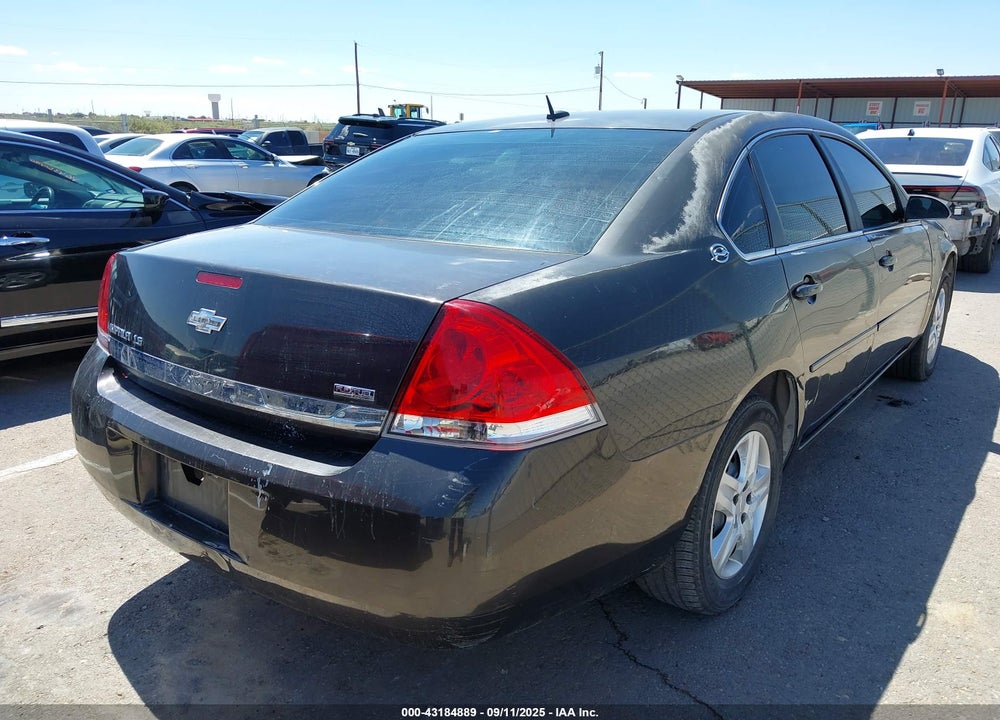2008 CHEVROLET IMPALA LS VIN: 2G1WB58KX81208497