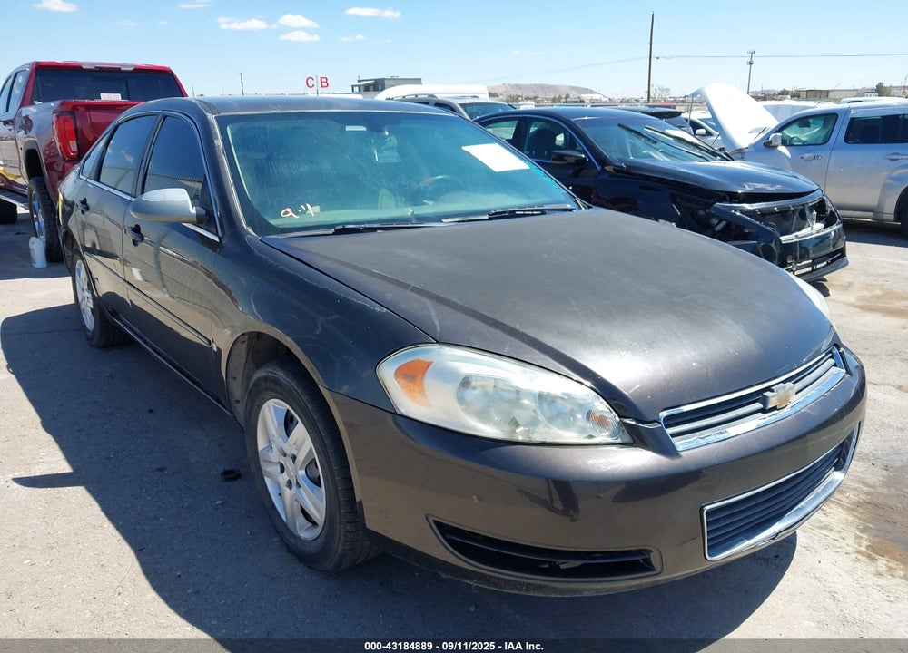 2008 CHEVROLET IMPALA LS VIN: 2G1WB58KX81208497