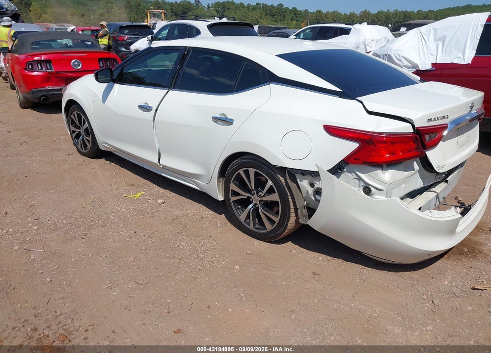 2018 NISSAN MAXIMA 3.5 SV VIN: 1N4AA6AP4JC364668