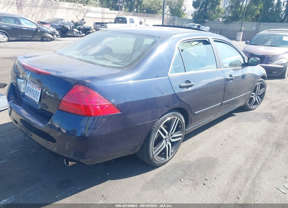 2007 HONDA ACCORD 2.4 EX VIN: 1HGCM56767A114500