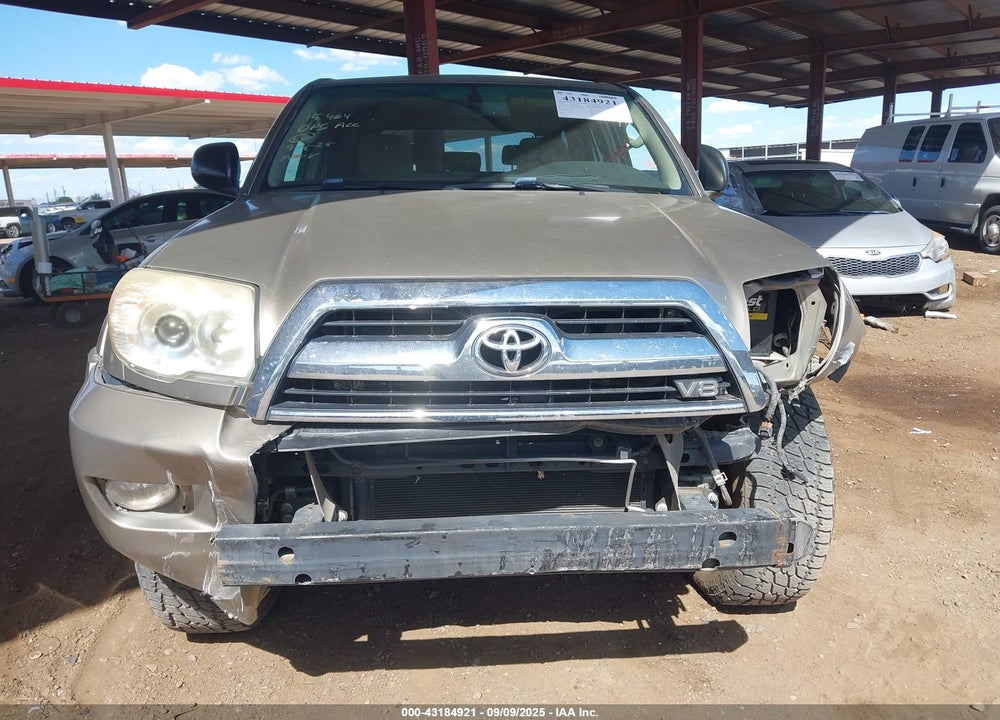 2007 TOYOTA 4RUNNER SR5 V8 VIN: JTEBT14RX78038454