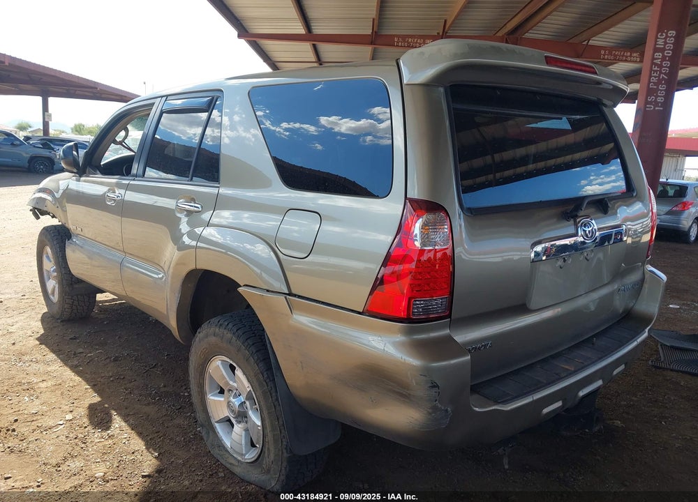 2007 TOYOTA 4RUNNER SR5 V8 VIN: JTEBT14RX78038454
