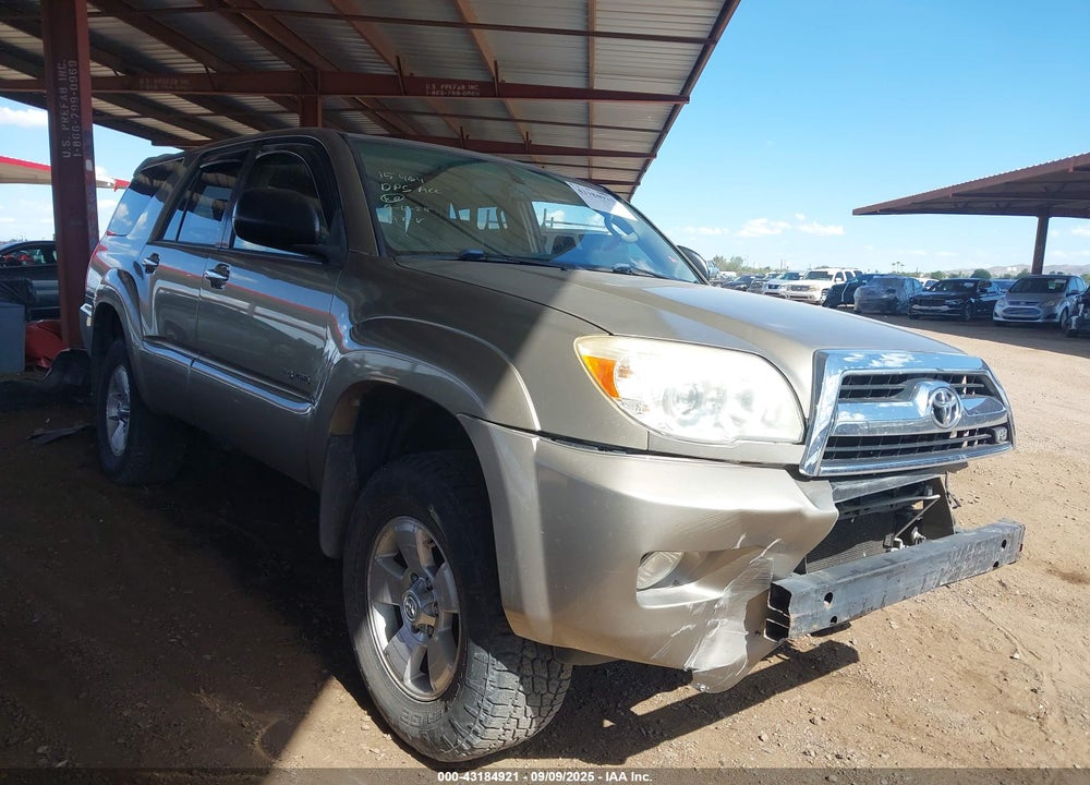 2007 TOYOTA 4RUNNER SR5 V8 VIN: JTEBT14RX78038454