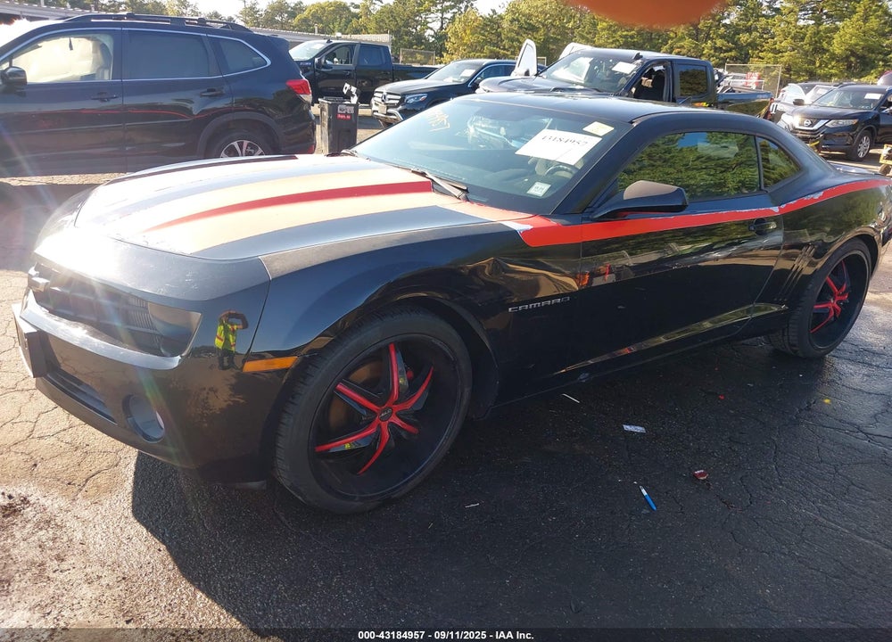 2012 CHEVROLET CAMARO VIN: 2G1FF1E32C9110410