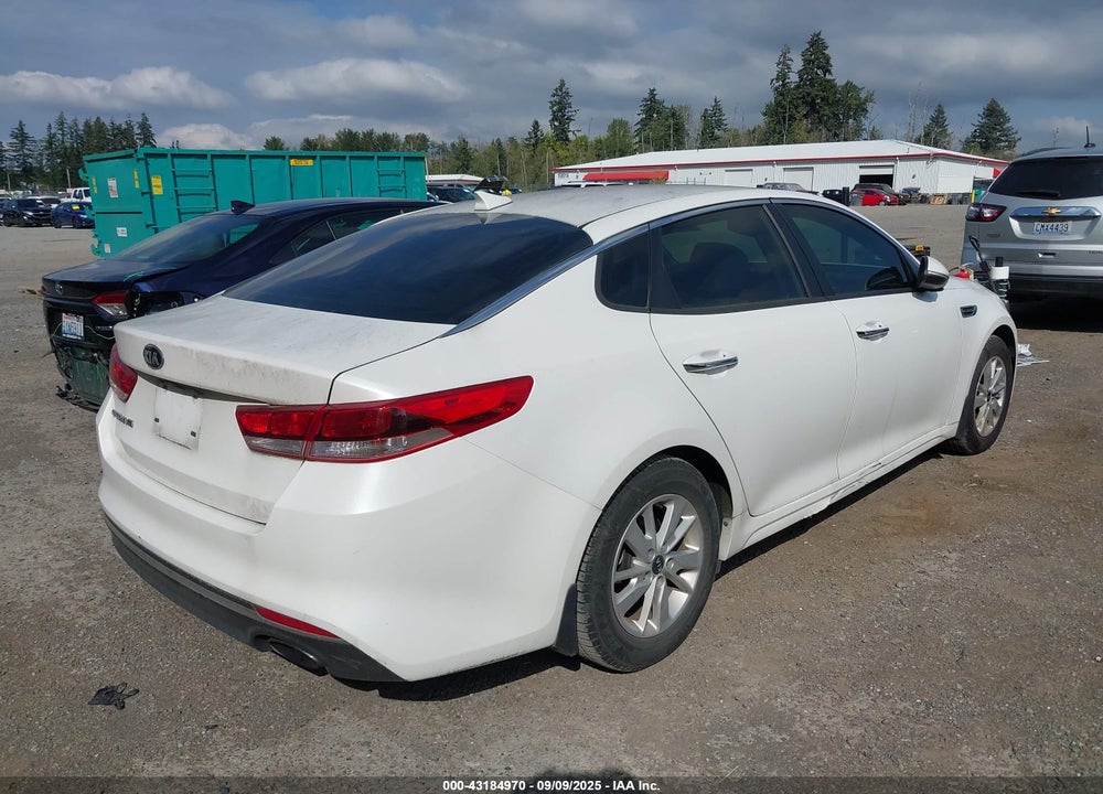 2016 KIA OPTIMA VIN: KNAGT4L30G5070014