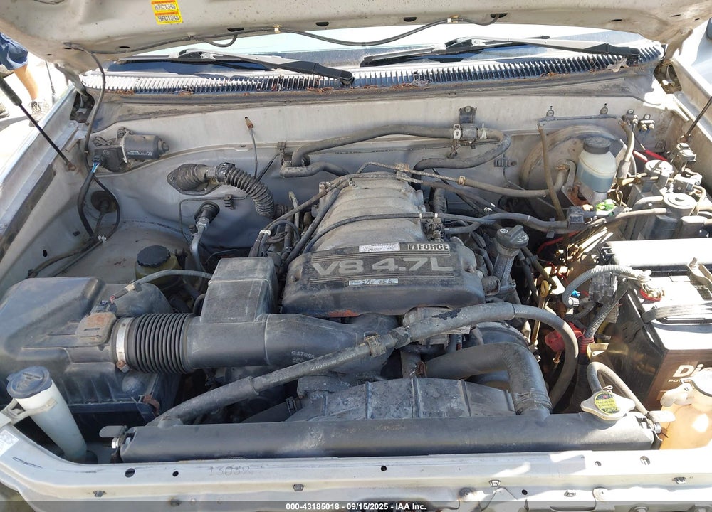 2001 TOYOTA TUNDRA SR5 V8 VIN: 5TBBT44161S205260