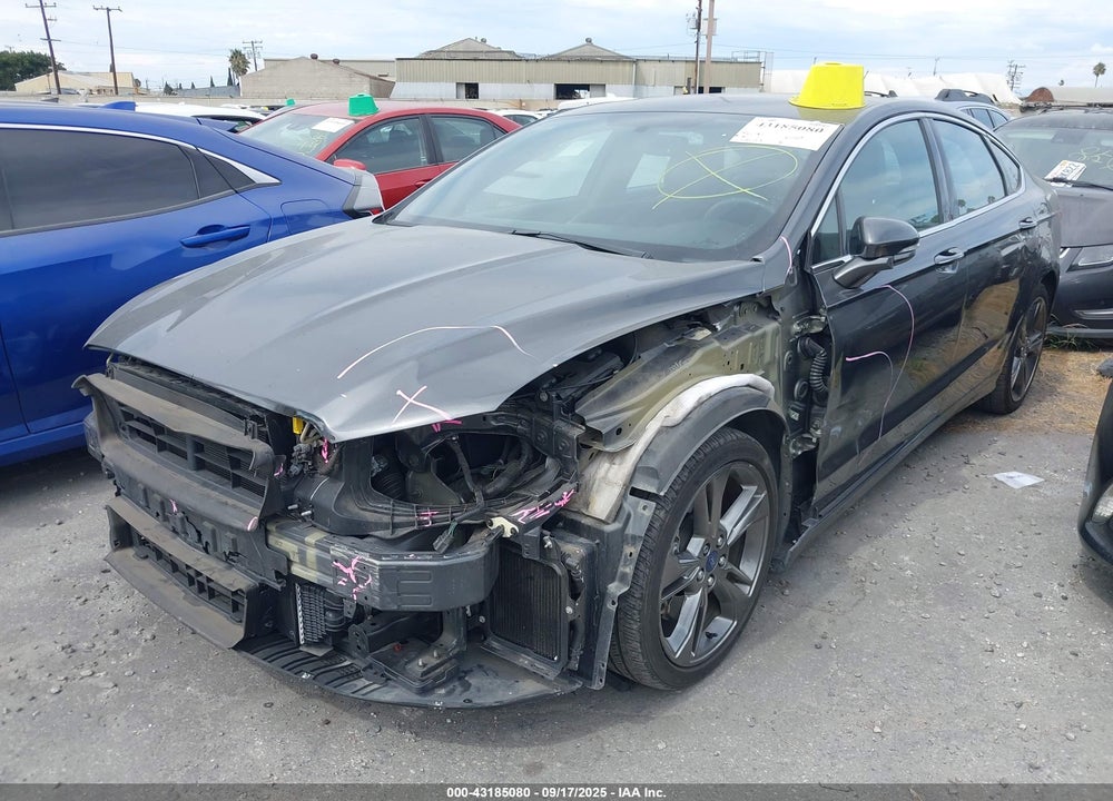 2017 FORD FUSION VIN: 3FA6P0VP3HR207155