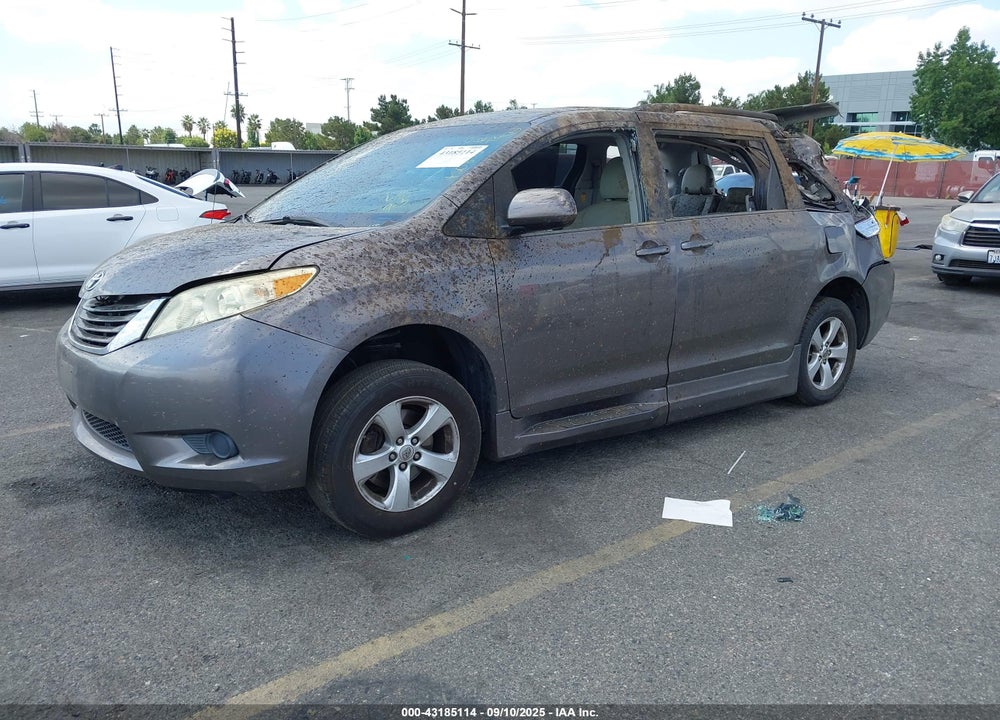 2014 TOYOTA SIENNA LE V6 7 PASSENGER MOBILITY VIN: 5TDKK3DC3ES450805