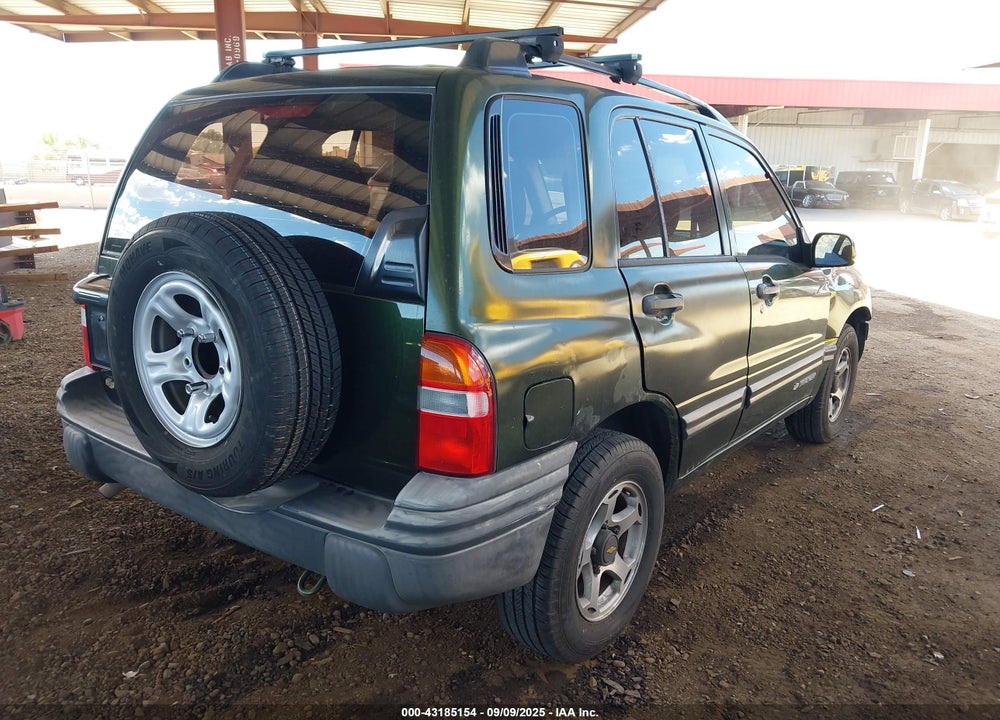 2001 CHEVROLET TRACKER HARD TOP BASE VIN: 2CNBE13C916922082