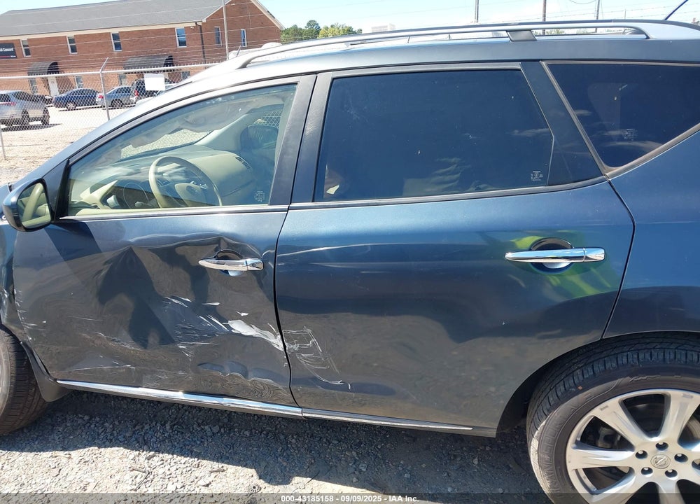 2014 NISSAN MURANO VIN: JN8AZ1MU4EW410774