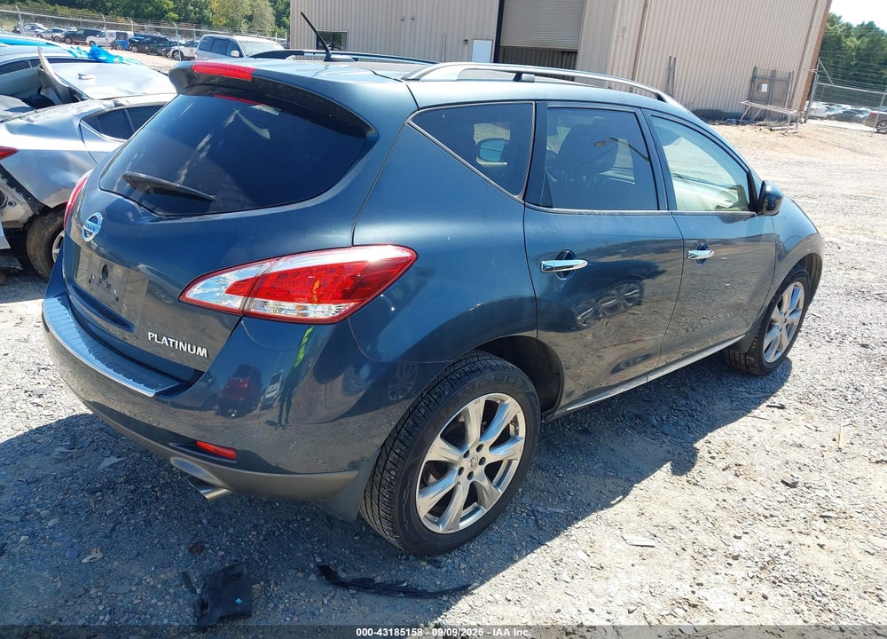 2014 NISSAN MURANO VIN: JN8AZ1MU4EW410774