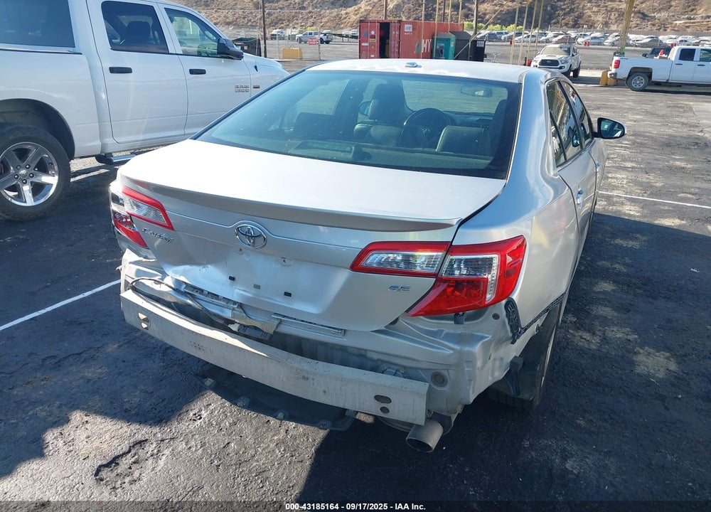 2013 TOYOTA CAMRY SE VIN: 4T1BF1FK6DU257745