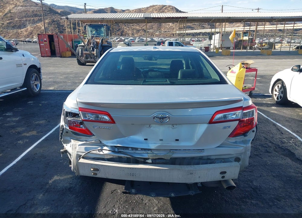2013 TOYOTA CAMRY SE VIN: 4T1BF1FK6DU257745