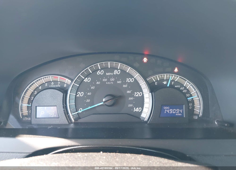 2013 TOYOTA CAMRY SE VIN: 4T1BF1FK6DU257745