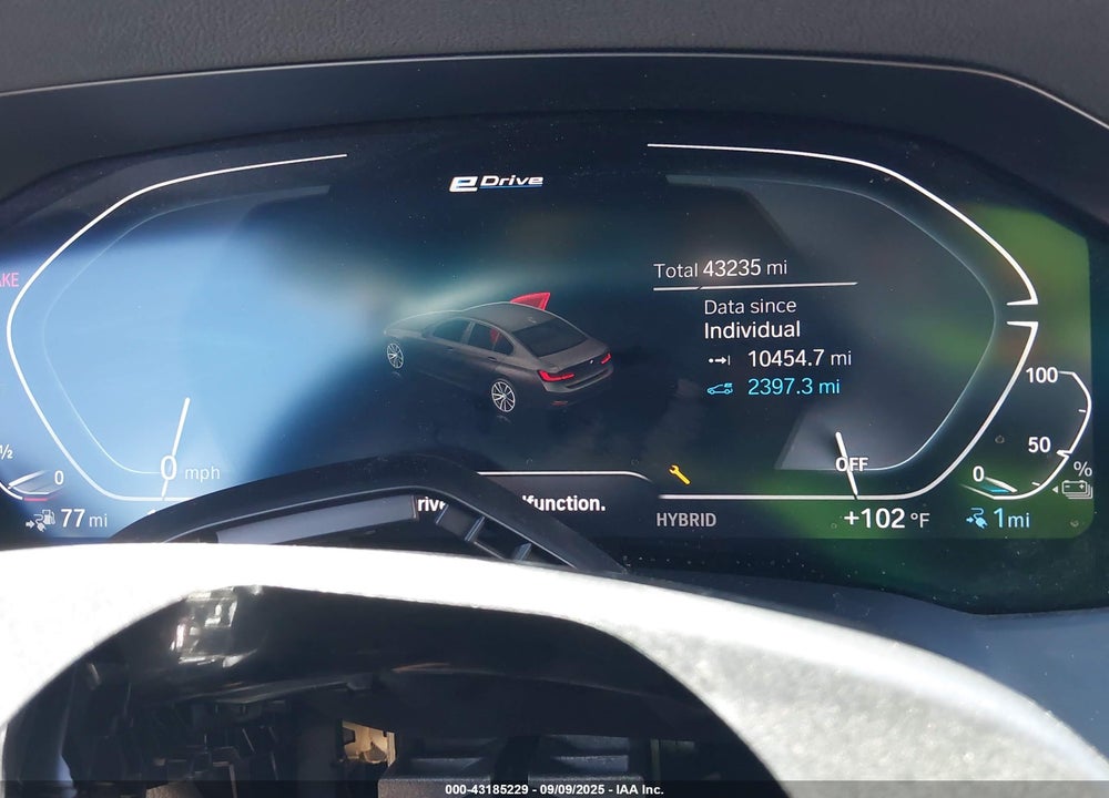 2022 BMW 3 SERIES 330E VIN: 3MW5P7J09N8C42482