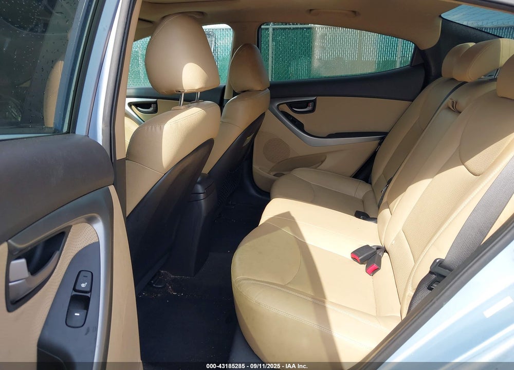 2012 HYUNDAI ELANTRA LIMITED (ULSAN PLANT) VIN: KMHDH4AE4CU207639