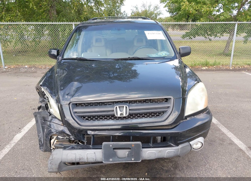 2004 HONDA PILOT EX-L VIN: 2HKYF18574H547556