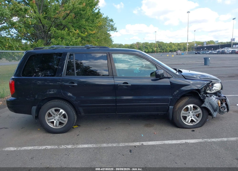 2004 HONDA PILOT EX-L VIN: 2HKYF18574H547556