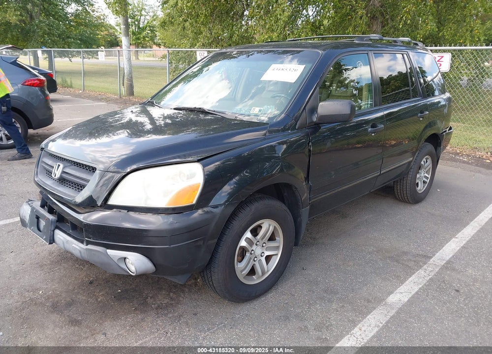 2004 HONDA PILOT EX-L VIN: 2HKYF18574H547556