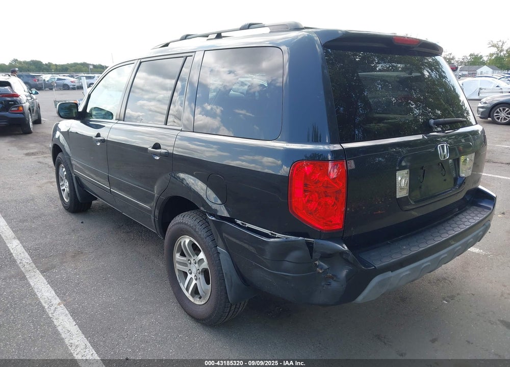 2004 HONDA PILOT EX-L VIN: 2HKYF18574H547556