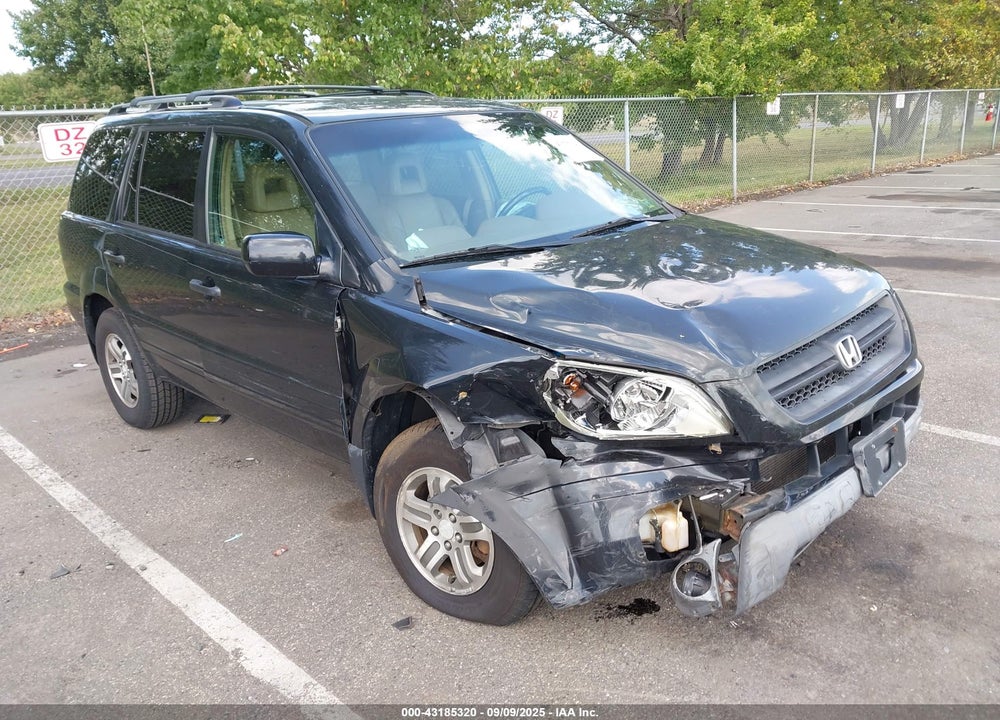 2004 HONDA PILOT EX-L VIN: 2HKYF18574H547556